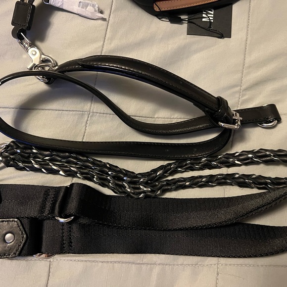 MZ Wallace Small Black Leather Sutton Deluxe - Picture 6 of 6